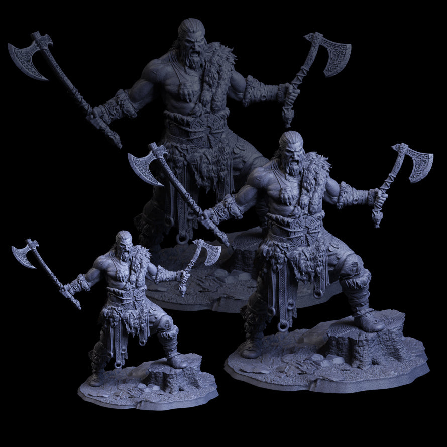 Freki - The Boarheaded - 32mm, 40mm & 75mm Mini