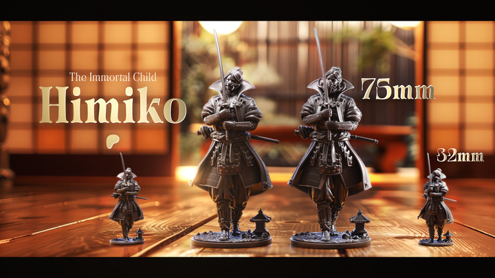 Himiko - The Immortal Child - 32mm & 75mm Mini